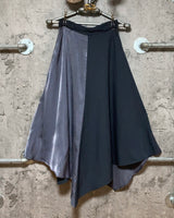 switched flare skirt gray Hare