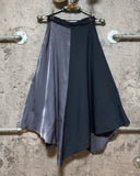 switched flare skirt gray Hare