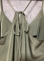 olive slip dress