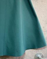 bonding flare skirt green