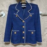 chanel  tweed style jacket