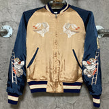 Pherrow's Japanese old matsuri embroidered satin jacket