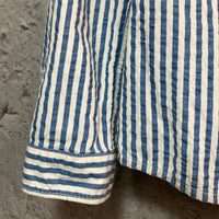 indigo striped shirt Tigre Brocante