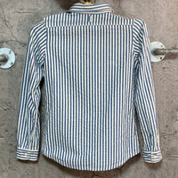 indigo striped shirt Tigre Brocante