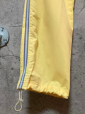 nylon track pants lemon yellow