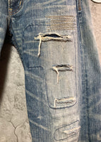 ripped jeans straight EDWIN 403xv