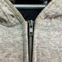 Georgetown hoyas zip up hoodie gray