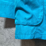 blue nylon jacket