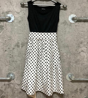 dot pattern dress